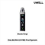 Вейп Uwell CALIBURN G3 PRO ( Каменно-Серый ) Stone-Gray