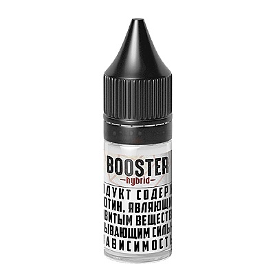 Никотиновая основа. Booster Hybrid (Смесь щелочного и солевого никотина крепостью 20мг/мл) 10 мл