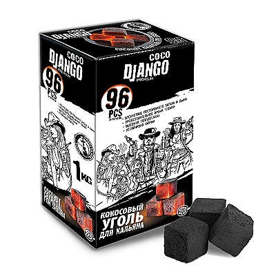 Уголь для кальяна COCO JANGO premium 96 шт
