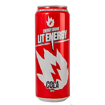 Напиток безалкогольный тонизирующий энергетический "LIT ENERGY COLA" кола 0,45 мл