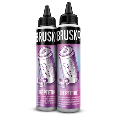 Жидкость Brusko Вишня, энергетик 60 мл