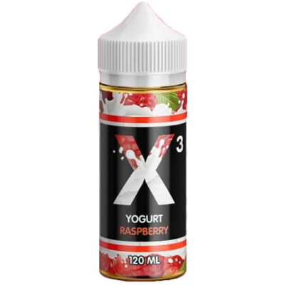 Жидкость X-3 Yoghurt Малина 120 мл