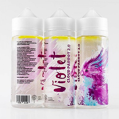 Жидкость Cloud Parrot 2.0 Violet 120 мл