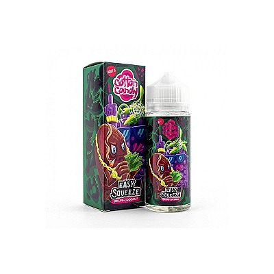 Жидкость Cotton Candy Easy Squeeze Grape-Coconut 120 мл