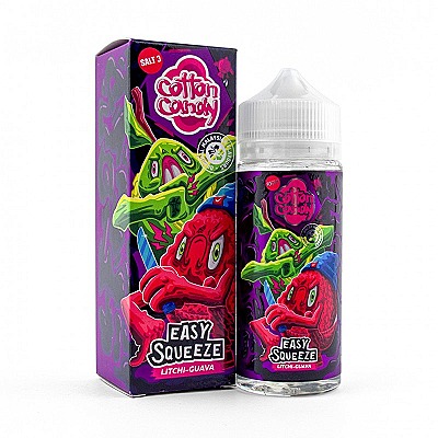 Жидкость Cotton Candy Easy Squeeze Litchi-Guava 120 мл