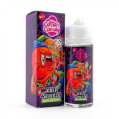 Жидкость Cotton Candy Easy Squeeze Peach-Grapefruit 120 мл