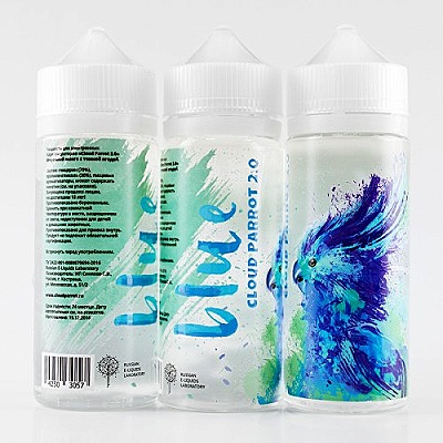 Жидкость Cloud Parrot 2.0 Blue 120 мл