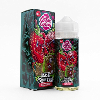 Жидкость Cotton Candy Easy Squeeze Kiwi-Raspberry-Strawberries