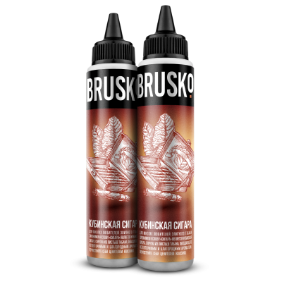 Жидкость Brusko Кубинская сигара 60 мл