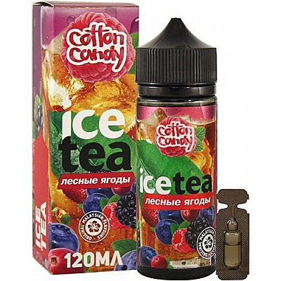 Жидкость Cotton Candy Ice Tea Лесные Ягоды 120 мл