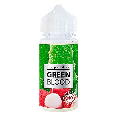 Жидкость Ice Paradise Green Blood No Menthol 100 мл