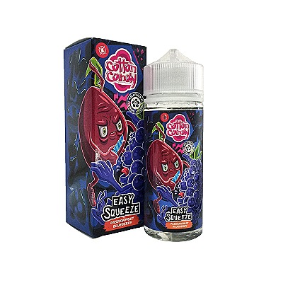 Жидкость Cotton Candy Easy Squeeze Passionfruit-Blueberry 120 мл