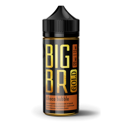 Жидкость Big Bro Gold Choco Bubble 120 мл