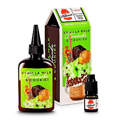 Жидкость Smoke Kitchen x The Milkman OVERSHAKE Vanilla Milk Cook