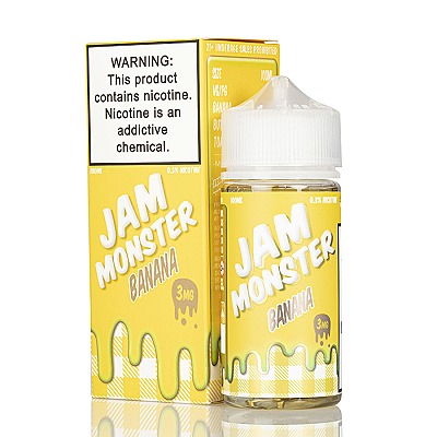 Жидкость Jam Monster 100 мл Banana