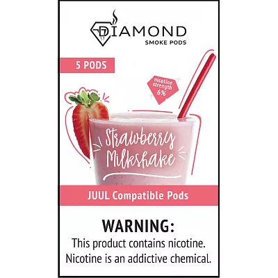 Комплект Diamond Strawberry Milkshake (6.0%) 