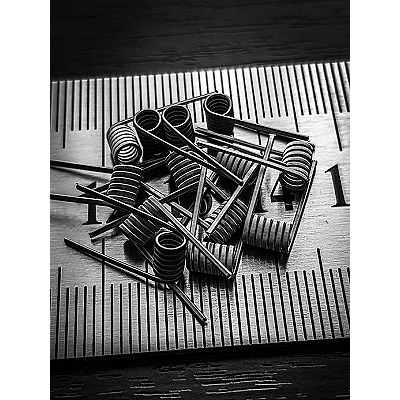 Спираль ручной работы MTL Fused clapton