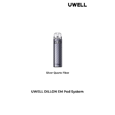 Вейп Uwell DILLON EM | Silver Quartz Fiber | ( Серебристый )