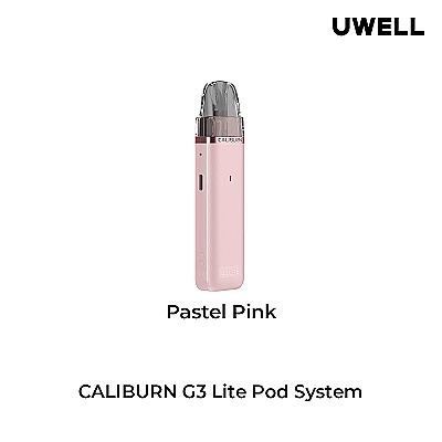 Вейп Uwell CALIBURN G3 LITE ( Розовый ) Pastel-Pink