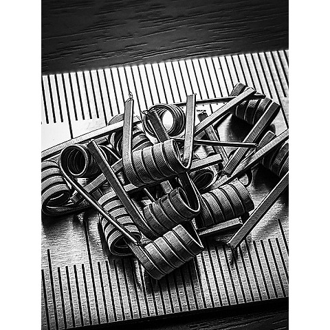 Спираль ручной работы Triple Fused Clapton