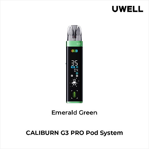 Вейп Uwell CALIBURN G3 PRO ( Зеленый) Emerald-Green