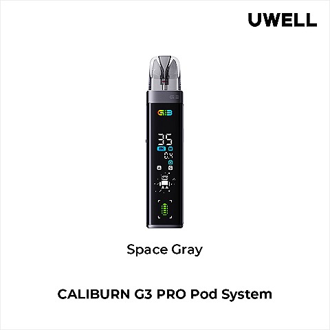 Вейп Uwell CALIBURN G3 PRO ( Серый ) Space-Gray