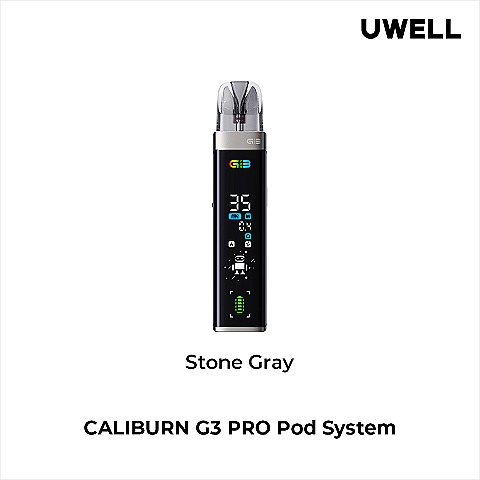 Вейп Uwell CALIBURN G3 PRO ( Каменно-Серый ) Stone-Gray