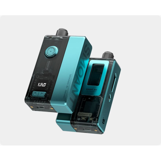 Вейп Smoant Knight AIO Boro Kit 90W (Синий) Tiffany Blue