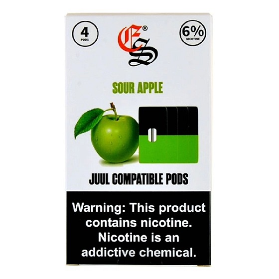 Комплект Eonsmoke - Sour Apple (6.0%)