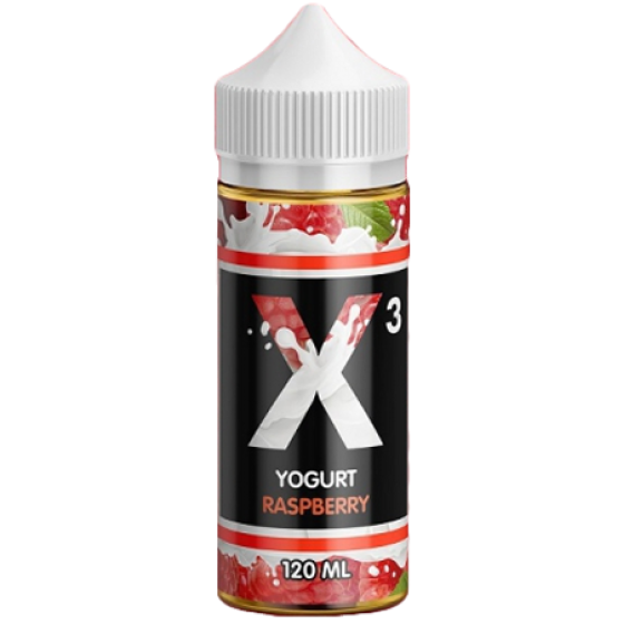 Жидкость X-3 Yoghurt Малина 120 мл