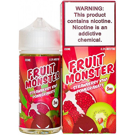Жидкость Fruit Monster Strawberry Kiwi Pomegranate 100 мл