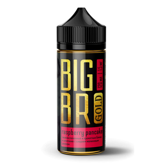 Жидкость  Big Bro Gold Raspberry Pancake 120 мл