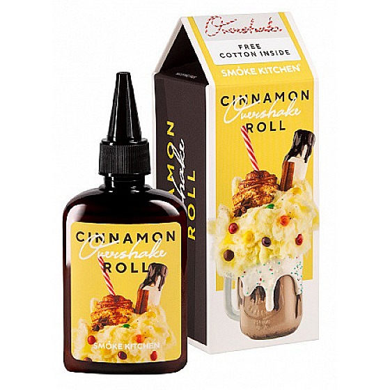 Жидкость Smoke Kitchen x The Milkman OVERSHAKE Cinnamon Roll 100