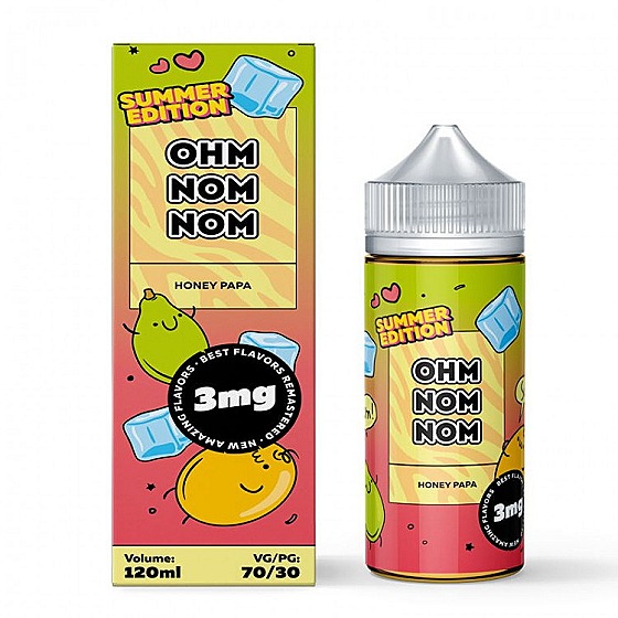 Жидкость Ohm Nom Nom Summer Honey Papa 120мл