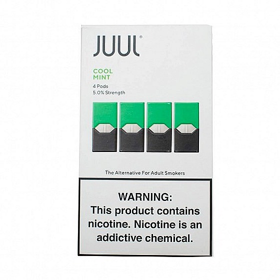 Комплект картриджей JUUL (Cool Mint) (5.0%)