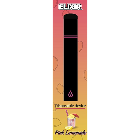 Одноразовая под-система Elixir Pink Lemonade 5%
