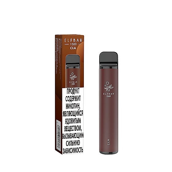 Одноразовая ЭСК ELF BAR 1500 - CLA (Кола)