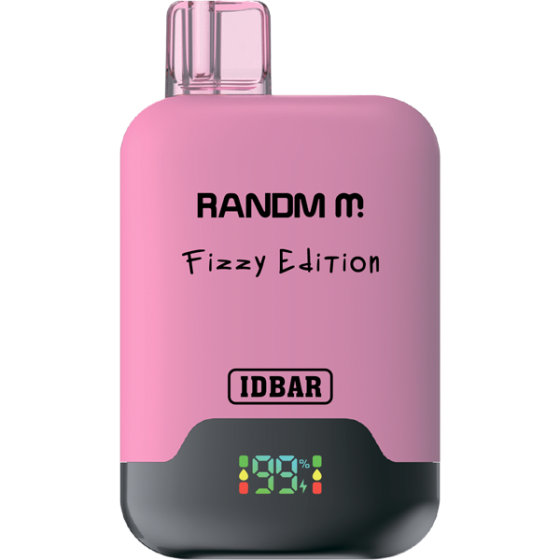 Одноразовая ЭСК RANDM 2X "Fizzy Edition" (Кислый розовый лимонад + Виш