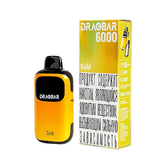 Комплект электронной системы курения ( одноразовая ) DRAGBAR - 650 mAh