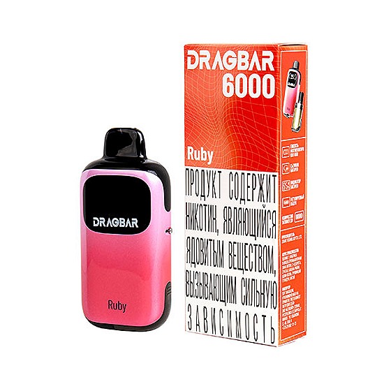Комплект электронной системы курения ( одноразовая ) DRAGBAR - 650 mAh