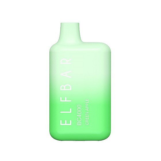 Одноразовый вейп Elf Bar BC4000 5% | 4000 затяжек | Green Apple (Зелен