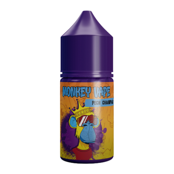 Жидкость для ЭСК Monkey Vape 25 мл №01 Pech Champаg - Лимонадный перси