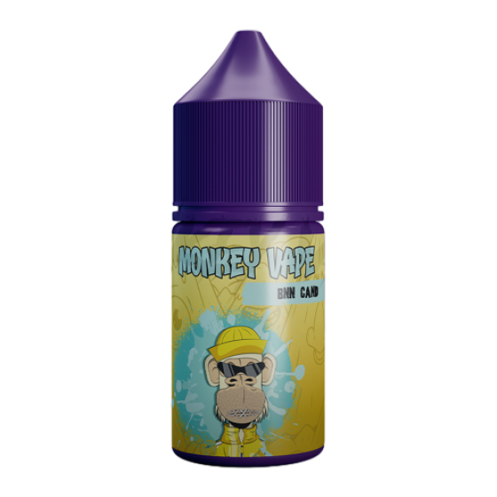 Жидкость для ЭСК Monkey Vape 25 мл №07 Bnn сand- Банановая конфета (РБ)