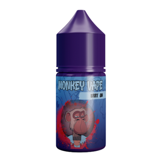 Жидкость для ЭСК Monkey Vape 25 мл №09 Brry Gn - Брусника-Смородина (РБ)