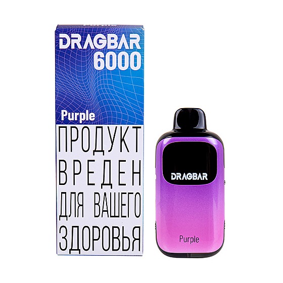 Комплект электронной системы курения ( одноразовая ) DRAGBAR - 650 mAh
