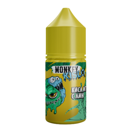 Жидкость для ЭСК Monkey Vape Kislo 25 мл (РБ) #10 Кисл Мта с Лмн(кисла