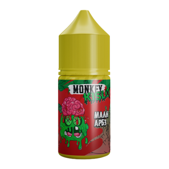 Жидкость для ЭСК Monkey Vape Kislo 25 мл (РБ) #02 Малн Арбз (кислый Малиновый Арбуз)