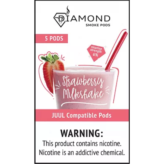Комплект Diamond Strawberry Milkshake (6.0%) 