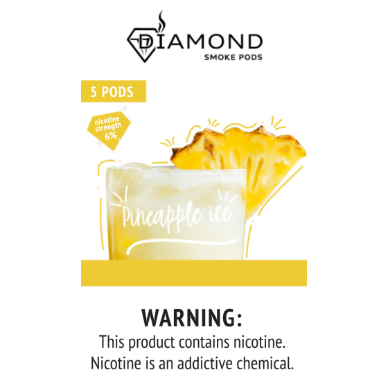 Комплект Diamond Pods Iced Pineapple (6.0%) 