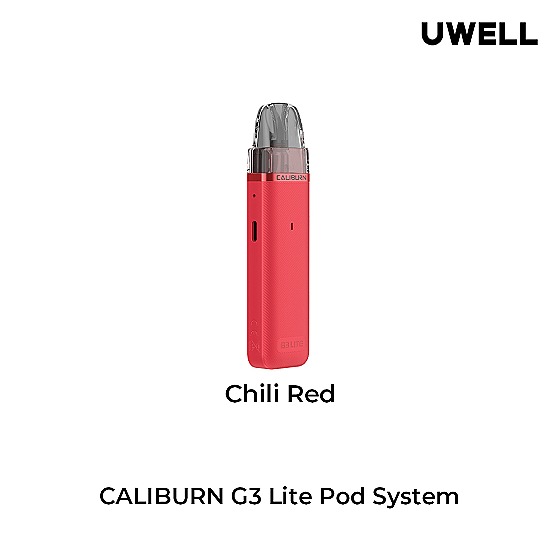 Вейп Uwell CALIBURN G3 LITE ( Красный ) Chili-Red